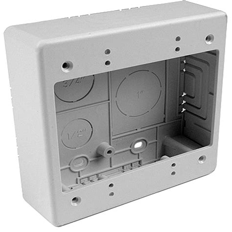 dual gang junction box